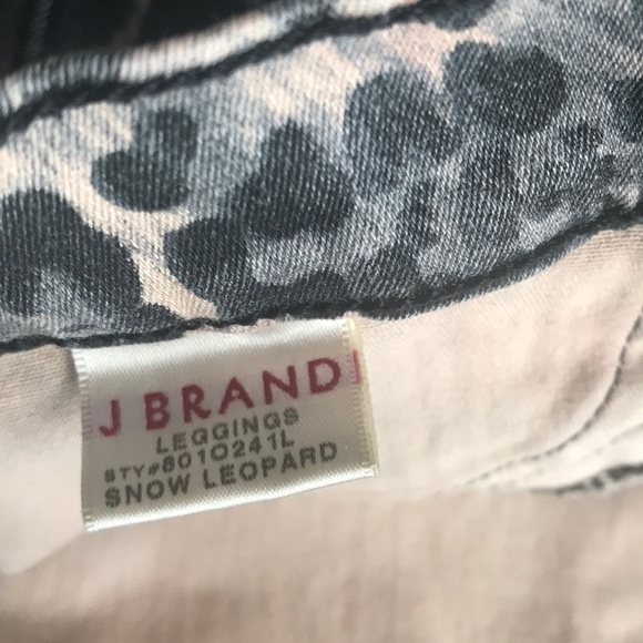 Snow Leopard J Brand Jeans - Picture 5 of 6